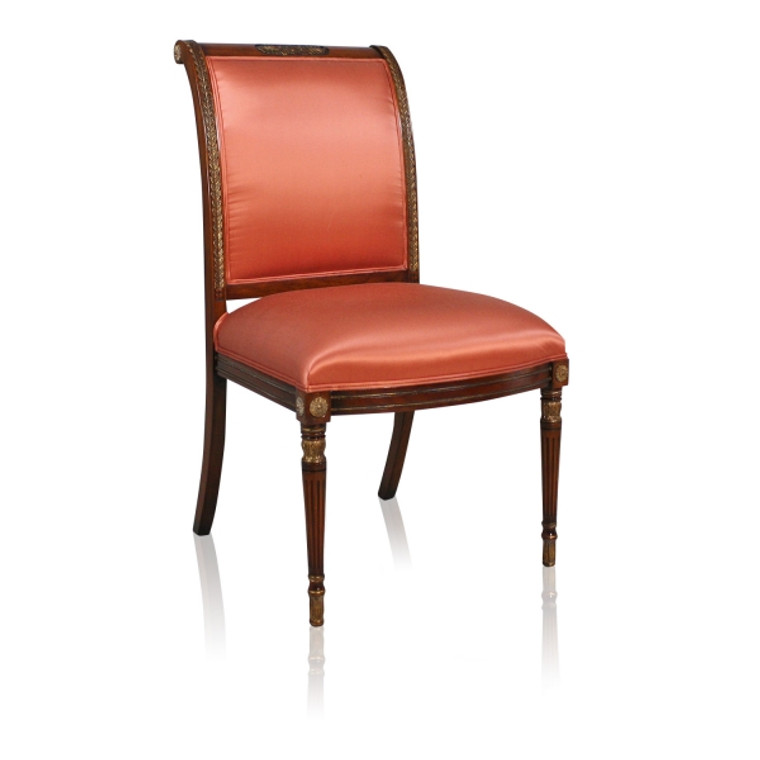 33500/2EM/NF11-084 Vintage Decor Side Chair Em