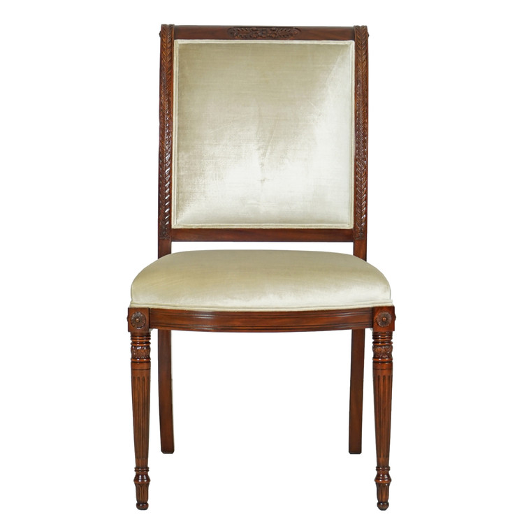 33500/2EM-053 Vintage Side Chair Decor Em