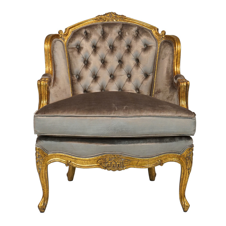 33458NF9/081 Vintage Carved Fauteuil Nf9