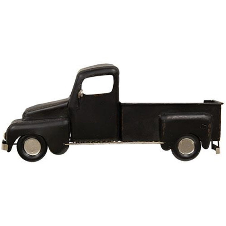 *Black Distressed Metal Wall Truck G20DN073B By CWI Gifts