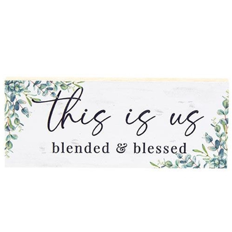 *Blended & Blessed Block G41026 By CWI Gifts