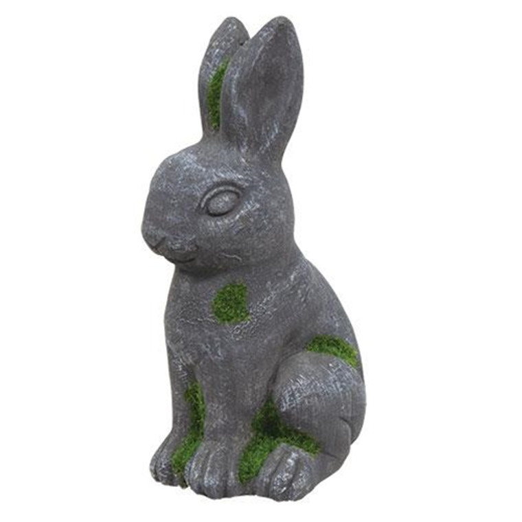 Dark Gray Resin Bunny GRAF24005 By CWI Gifts