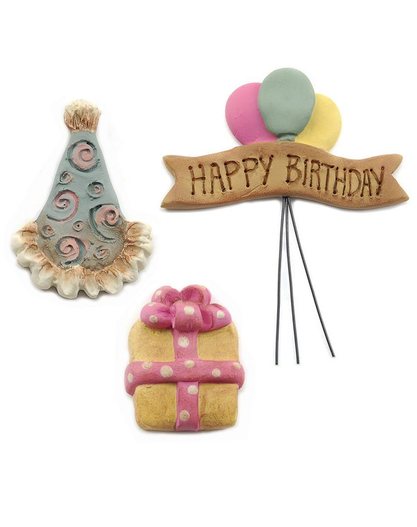 124-35985 Scrapper Set - Set of 3 Happy Birthday - Pack of 7