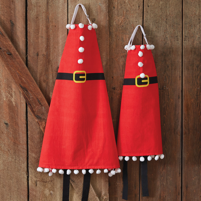 CTW Home Mrs. Claus Mother And Child Apron Set 780352