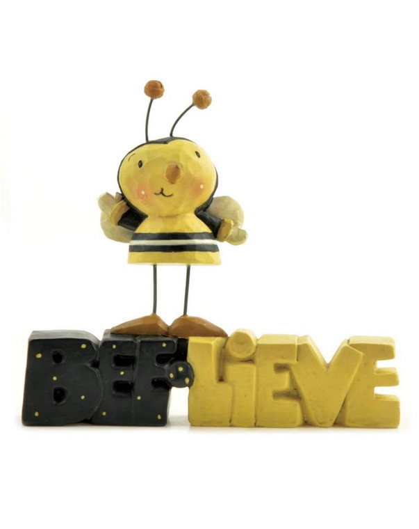 125-86298 Blossom Bucket Bee-lieve Statue - Pack of 7