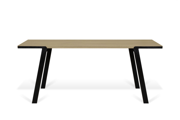 TemaHome Drift Dining Table - Oak / Black - 9500.614088