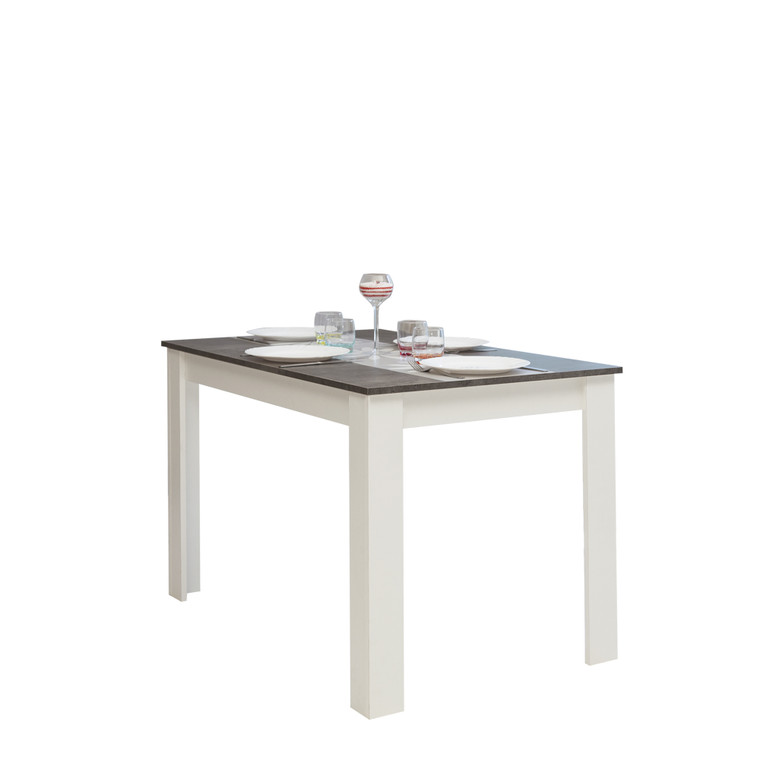 TemaHome Nice Dining Table - White / Concrete Look - E2280A2198X00