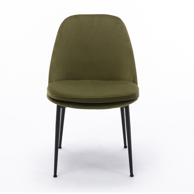 Aeon Olive Velvet Dining Chair - Set Of 2 AE8417-Olive
