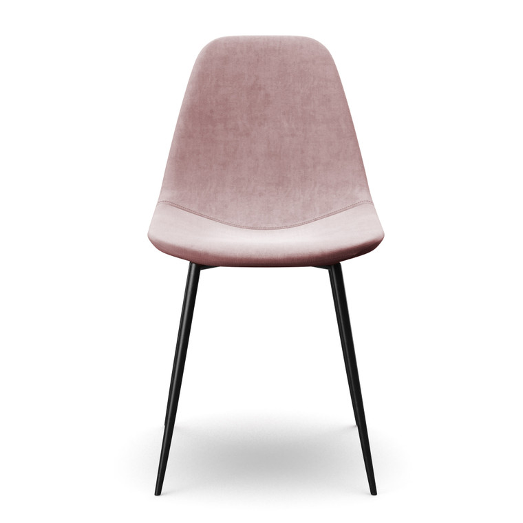 Aeon Blush Velvet Dining Chair - Set Of 2 AE9013-Blush
