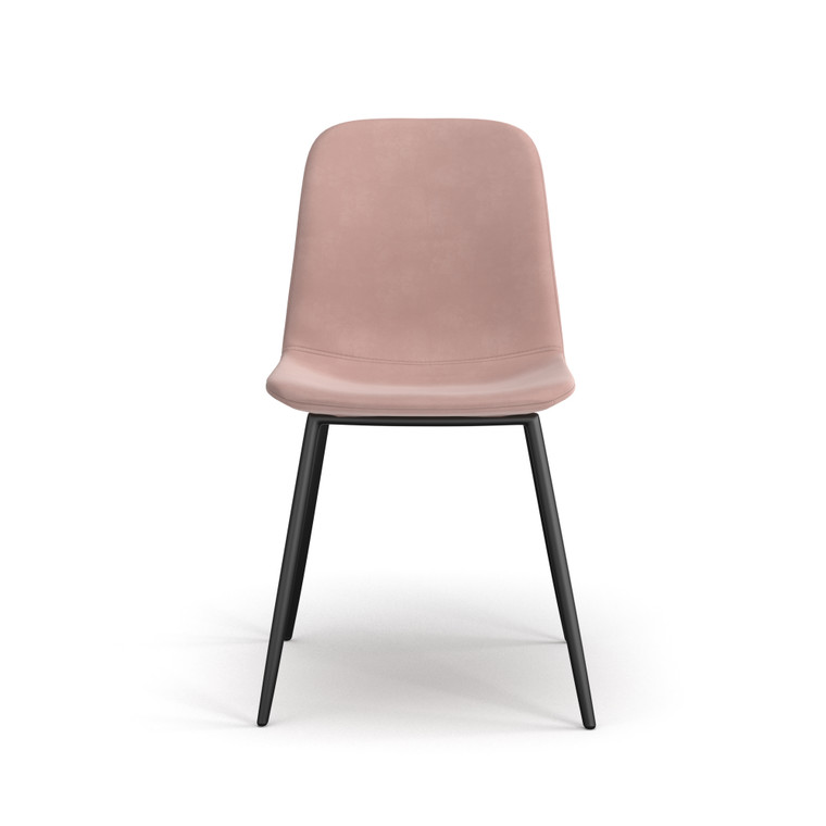 Aeon Blush Velvet Dining Chair - Set Of 2 AE9040-Blush