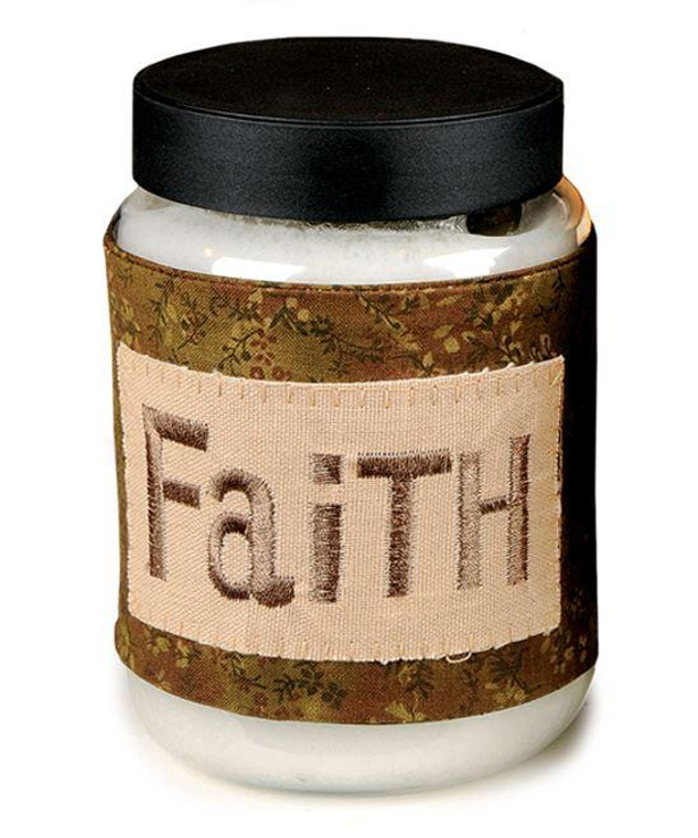 1366-43868 Blossom Bucket Faith Candle Cover - Pack of 8