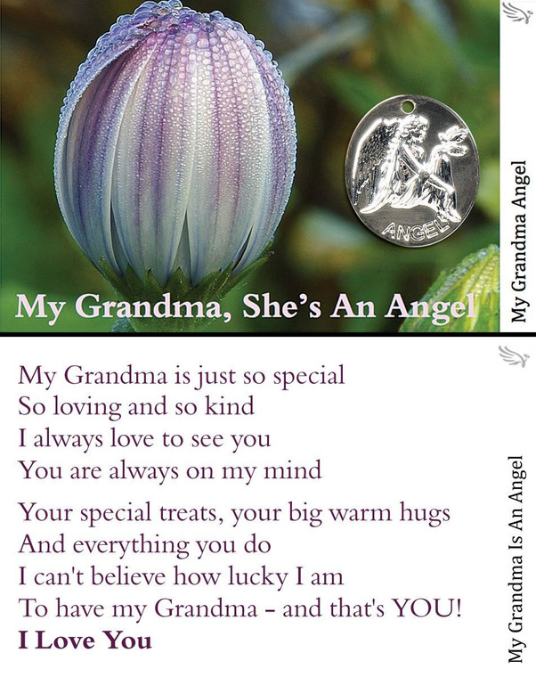 1388-70487 Blossom Bucket Grandma Pocket Angel - Pack of 11