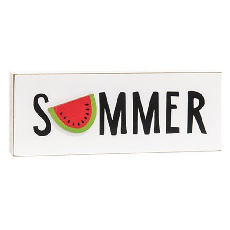 Summer With Watermelon Block G36063A By CWI Gifts