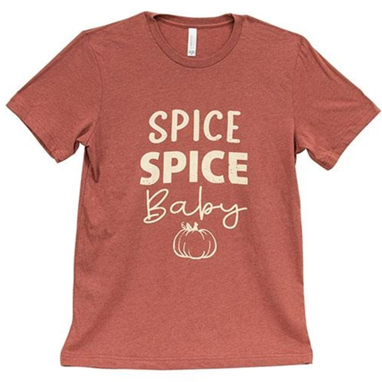 Spice Spice Baby T-Shirt Heather Clay Medium GL123M By CWI Gifts