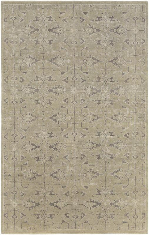 Surya Opulent Hand Knotted Green Rug OPE-6001 - 9' x 13'