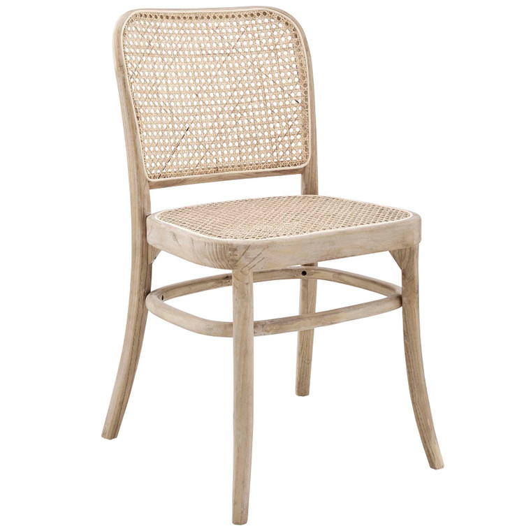 Winona Wood Dining Side Chair - Gray EEI-4646-GRY By Modway Furniture