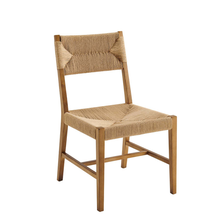 Bodie Wood Dining Chair - Natural Natural EEI-5489-NAT-NAT By Modway Furniture