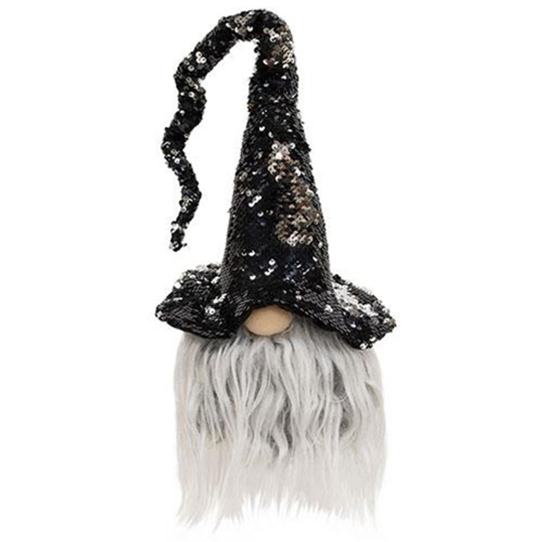 *Sequin Witch Hat Gnome Tall GADC4076 By CWI Gifts