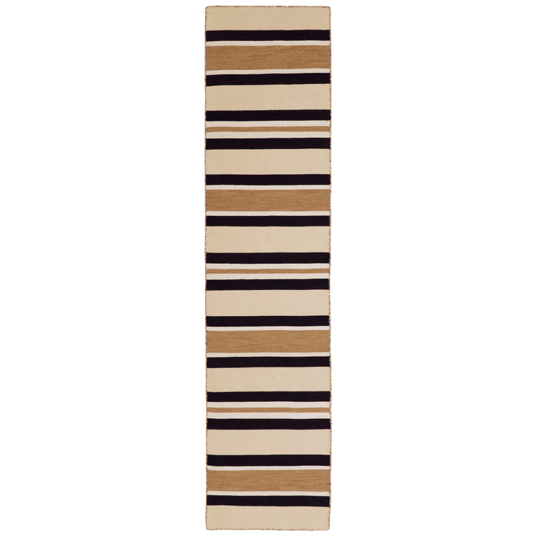 Liora Manne Sorrento Cabana Stripe Indoor/Outdoor Rug Sisal 2' x 8' SRNR8631022