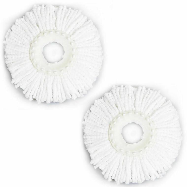 Costway Lot Of 2 Replacement Mop Micro Head Refill For 360 Degree Spin Magic Mop CL11589-5