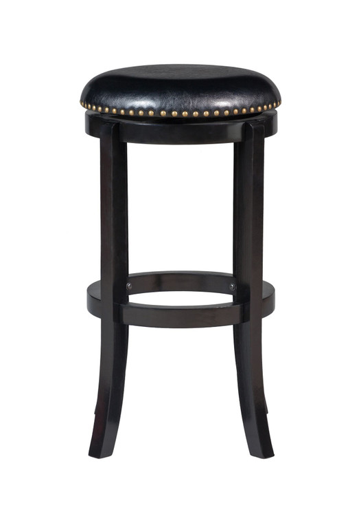 Boraam Cordova 29" Swivel Stool in Black 33629