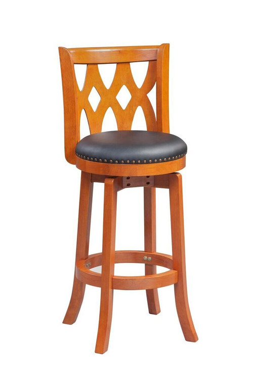 Boraam Cathedral 29" Swivel Stool in Es Cherry 40229