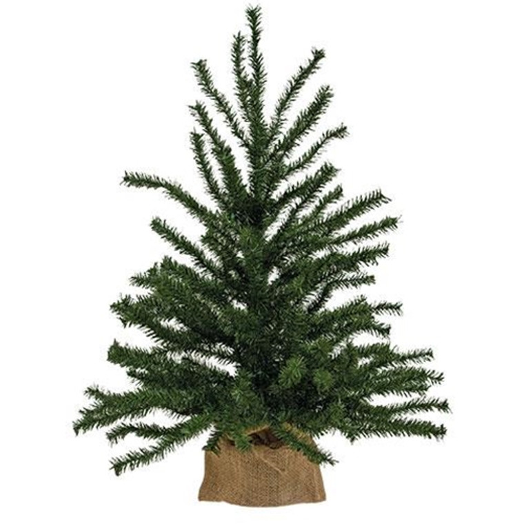 Pine Tree With Burlap Base 2ft F02512 By CWI Gifts