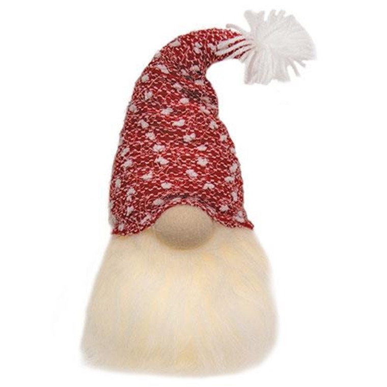 *Lighted Plush Santa Gnome GADC2717 By CWI Gifts