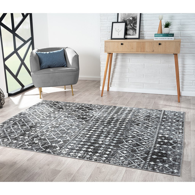 Hannah Moroccan Global Woven Area Rug MP35-8018 By Olliix