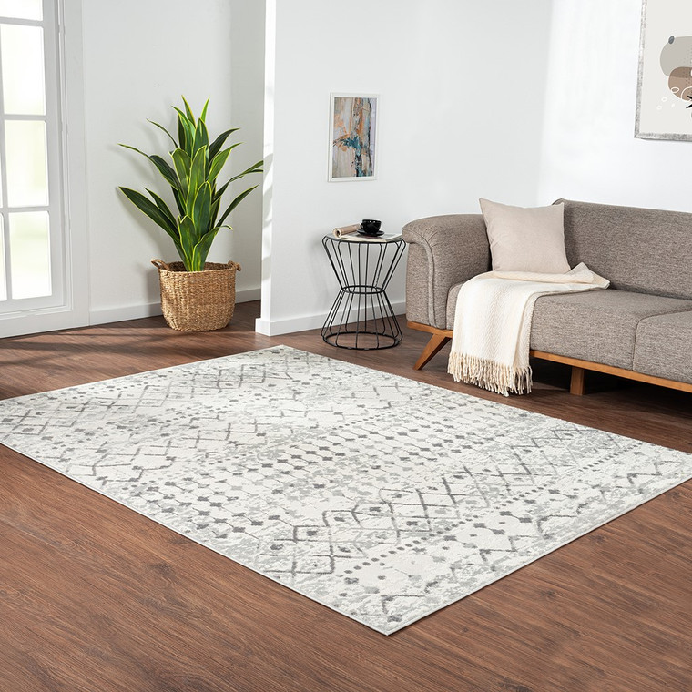 Hannah Moroccan Global Woven Area Rug MP35-8025 By Olliix