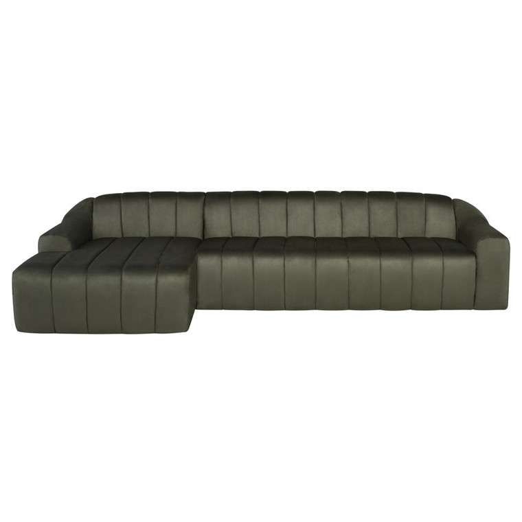 Nuevo Coraline Sectional Sofa - Sage Microsuede/Sage Microsuede HGSN428