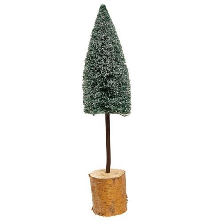 *Small Green Spice Drop Bottle Brush Tree FFDC2749 By CWI Gifts