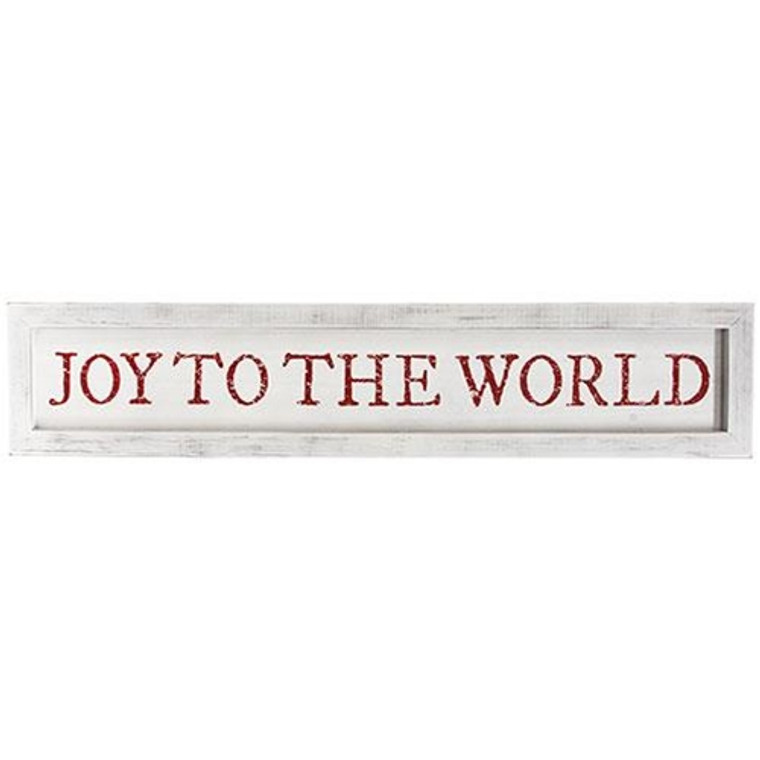 *Joy To The World Farmhouse Sign G91095 By CWI Gifts