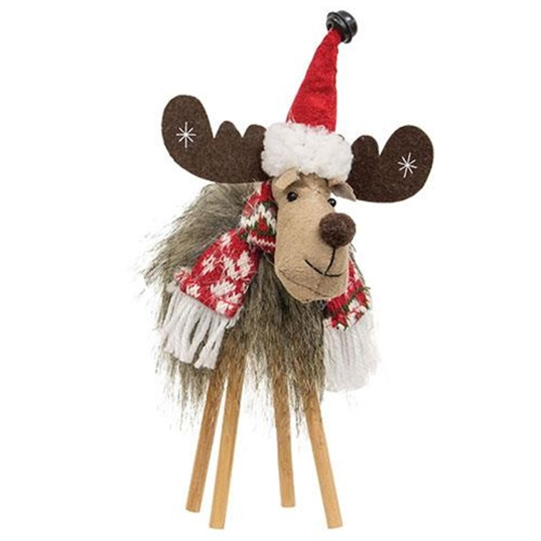 *Fuzzy Nordic Sweater Reindeer Sitter GADC4357 By CWI Gifts