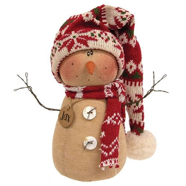 Jax The Snowman GC22328 By CWI Gifts