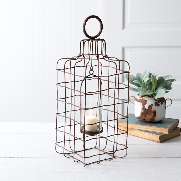 CTW Home Copeland Caged Lantern 470030