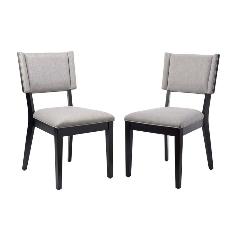 Esquire Dining Chairs - Set Of 2 - Light Gray EEI-4559-LGR By Modway Furniture