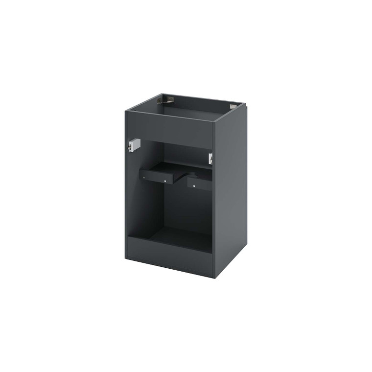 Vitality 18" Wall-Mount Bathroom Vanity - Gray EEI-5556-GRY By Modway Furniture