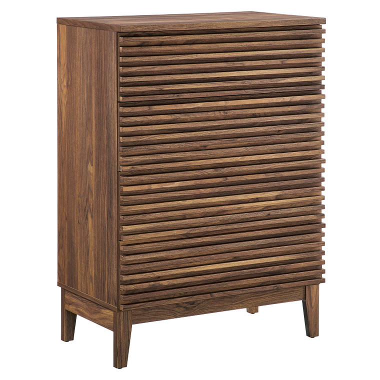 Render 4-Drawer Dresser Chest - Walnut MOD-6966-WAL By Modway Furniture