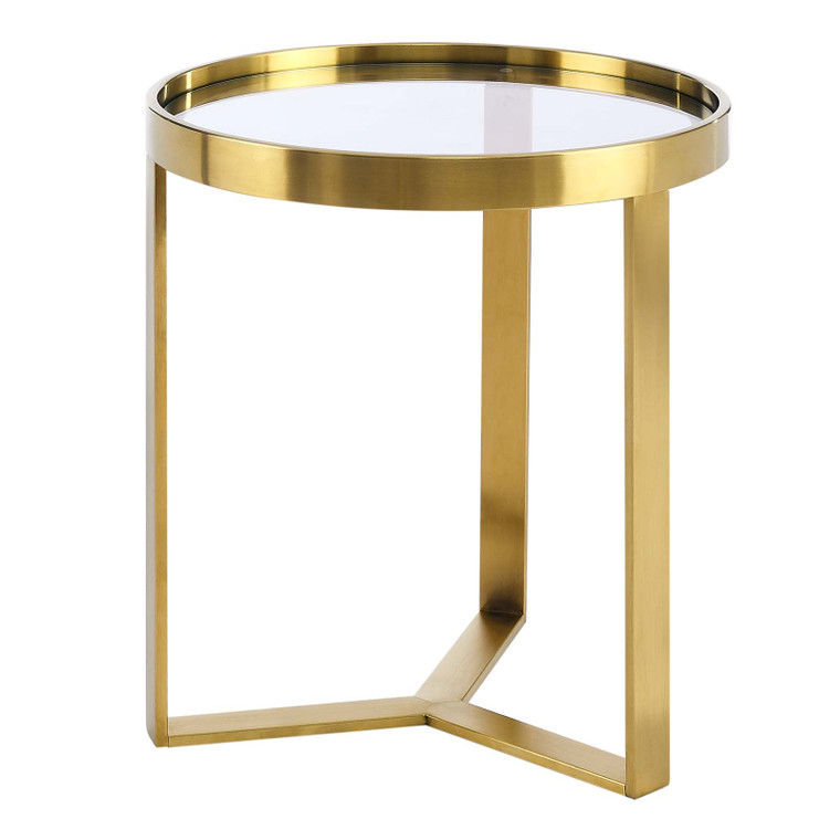Relay Side Table - Gold EEI-6150-GLD By Modway Furniture