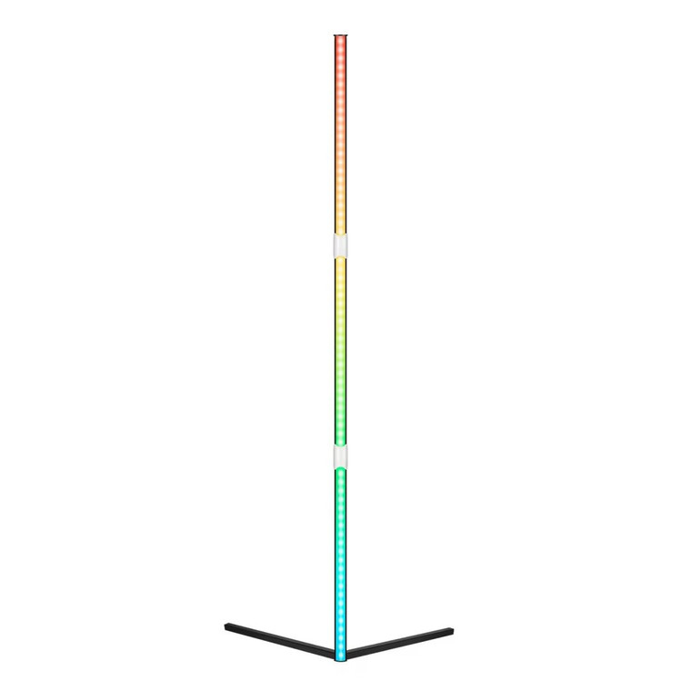 Homeroots 51" Color Changing Led Tripod Corner Floor Lamp 482366