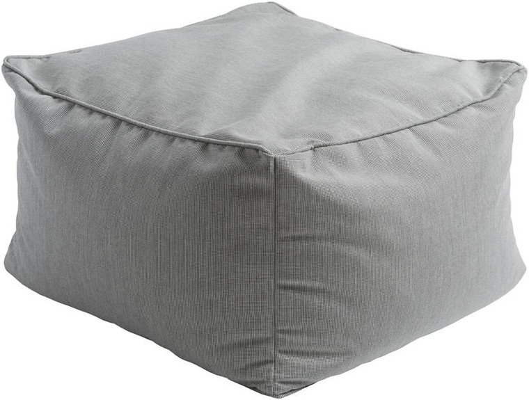 Surya Piper Cube Pouf - Gray PIPF007-222214