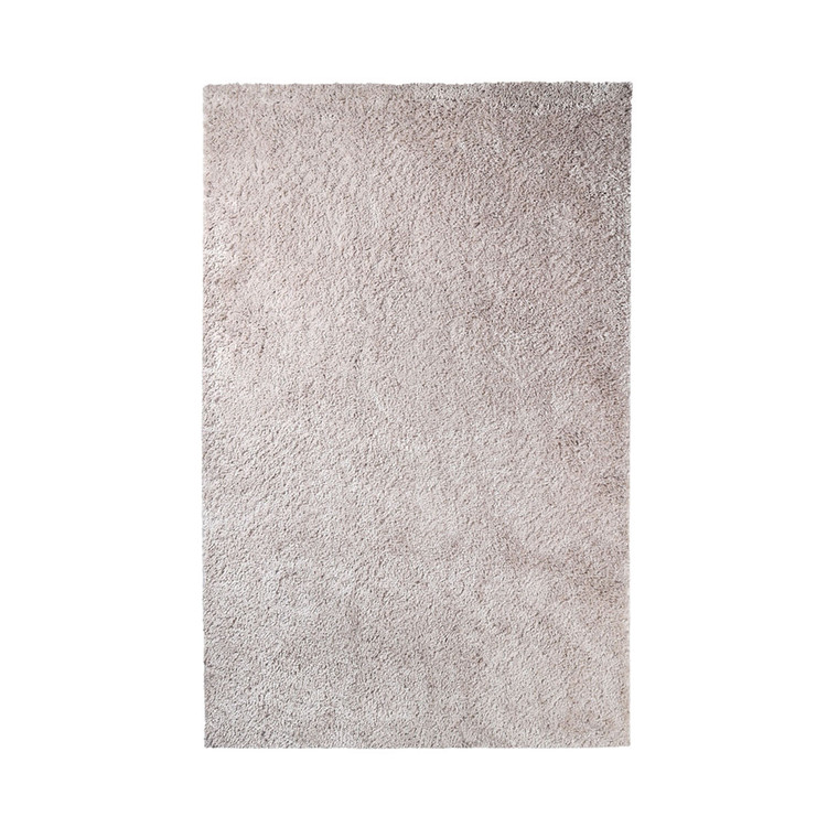 Homeroots 4' X 6' Beige Shag Stain Resistant Area Rug 486785