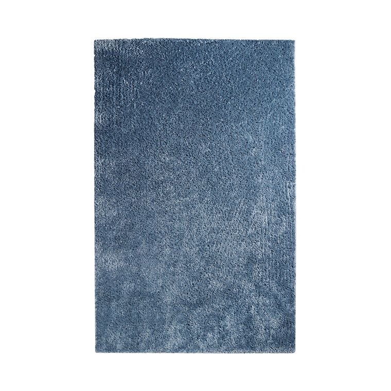 Homeroots 8' X 10' Blue Shag Stain Resistant Area Rug 486798