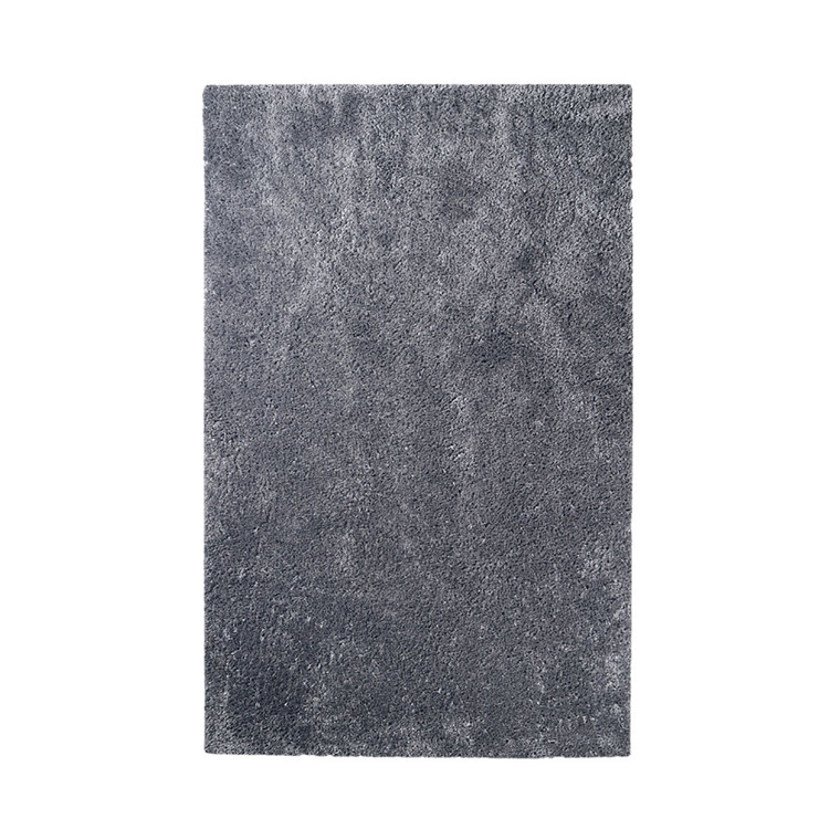 Homeroots 8' X 10' Grey Shag Stain Resistant Area Rug 486799