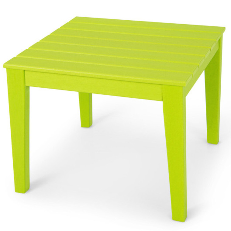 25.5 Inch Square Kids Activity Play Table-Green HY10047GN-1
