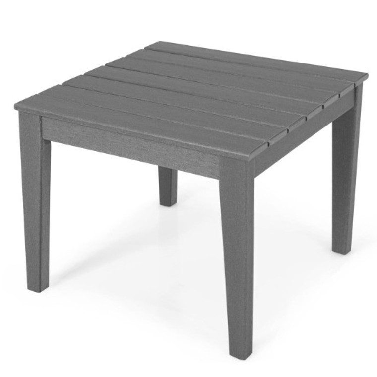25.5 Inch Square Kids Activity Play Table-Gray HY10047HS-1
