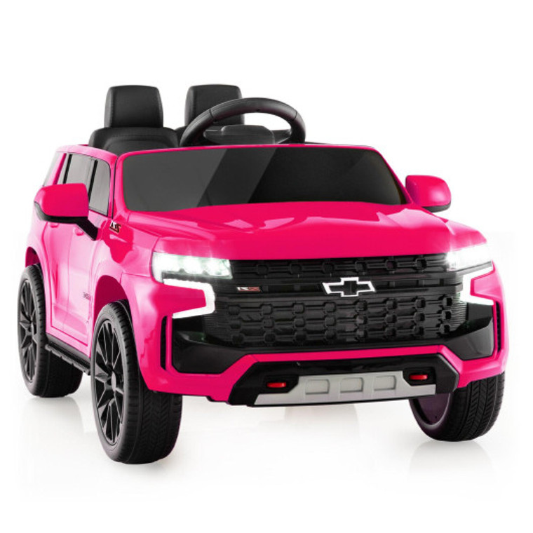 12V Kids Ride On Car With 2.4G Remote Control-Pink TQ10117US-PI