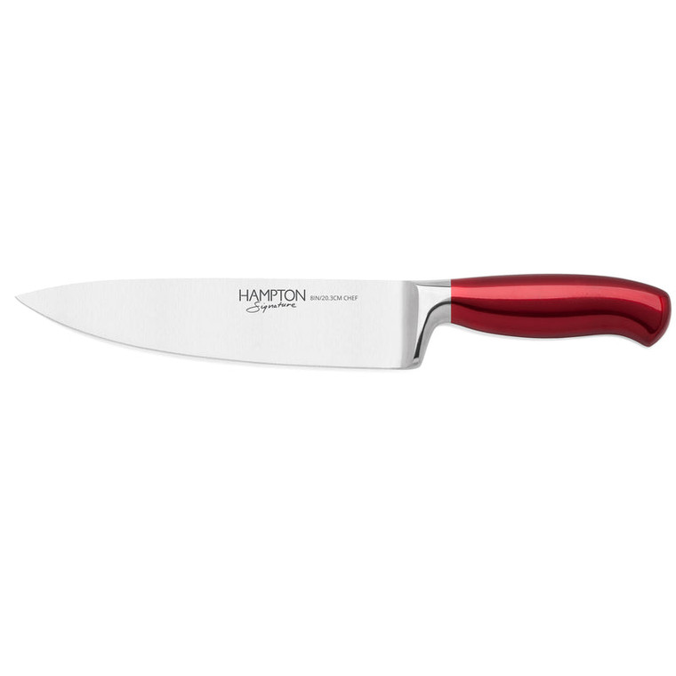Lenox Argentum Red 8" Chef Knife/ Clear Blade 893905