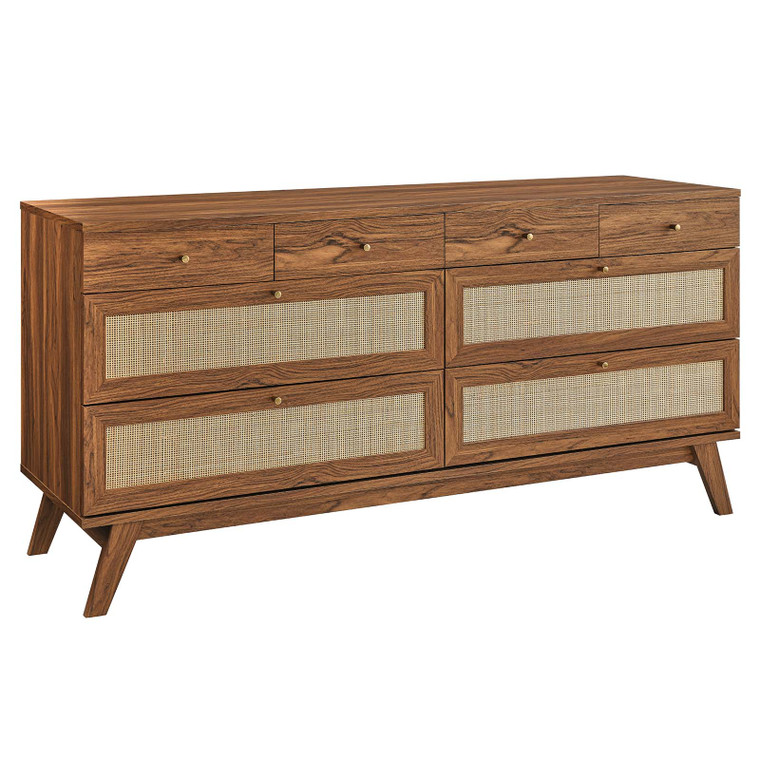 Soma 8-Drawer Dresser - Walnut MOD-7054-WAL By Modway Furniture